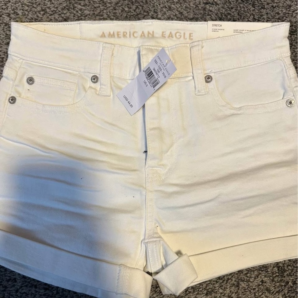 American Eagle Outfitters Women's White Shorts